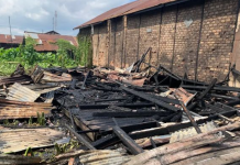 Bedakan 3 Pintu di Jalan Flamboyan Kelurahan Basirih Hangus Terbakar