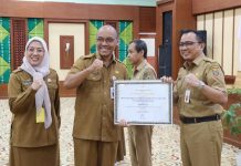 Dinas PUPR 3 Besar Peraih Penghargaan Perkantoran Ramah Lingkungan dari Pemprov Kalsel