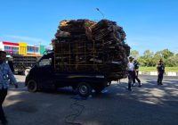 Puluhan Kendaraan Angkutan Terjaring Razia ODOL di Jalan Trikora Banjarbaru