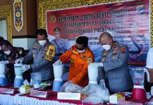 Polda Kalsel dan Gubernur Kalsel Musnahkan Barang Bukti Narkoba Hasil Pengungkapan Kasus Februari-April 2024
