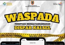 Waspada Modus Penipuan Mengatasnamakan Dispar Kalsel