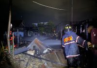 4 Bangunan Terbakar di Jalan Veteran Banjarmasin