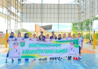 Tim Voli Putri Tanah Bumbu Taklukan Balangan di POPDA Kalsel
