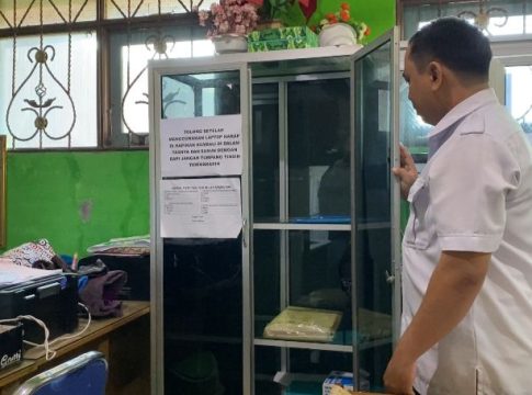 SDN Basirih 5 Banjarmasin Rugi Rp 150 Juta Akibat Pencurian 15 Laptop
