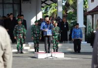 Peringatan Harkitnas dan Proklamasi Gubernur ALRI Divisi IV, Sekda Batola Bacakan Sambutan Menkominfo Budi Arie