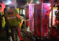Kebakaran di Museum Lambung Mangkurat, Atap Parkiran dan Lemari Hangus