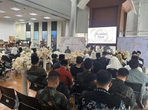 Pemerintah RI Fasilitasi Pernikahan Massal Warga Indonesia di Taiwan