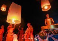Puncak Perayaan Waisak 2568 BE/2024, Langit Malam Candi Borobudur Dipenuhi Lampion