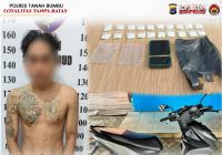 Kedapatan Jual 200 Butir Zenith, AR Ditangkap Unit Gakkum Sat Polairud Polres Tanah Bumbu