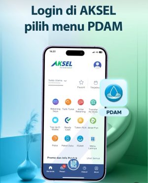 Tak Perlu Antri! Bayar Tagihan PDAM Bisa Lewat Aksel Bank Kalsel