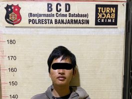 Polsek Banjarmasin Barat Amankan Pelaku Penganiayaan Karena Pengaruh Miras