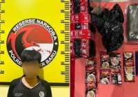 Polres Banjarbaru Gagalkan Kiriman Ganja Menggunakan Ekspedisi