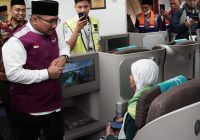 Jemaah Haji Kloter Pertama Embarkasi Jakarta Dilepas Menag