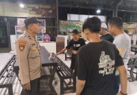 Lima Orang Terjaring Razia Operasi Sikat Intan 2024 oleh Polsek Martapura
