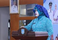 Ketua TP-PKK Banjar Hj. Nurgita Tyas Resmi Buka Kontes Nanang dan Galuh Intan 2024