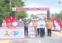 Presiden Jokowi Resmikan Inpres Jalan Daerah Sepanjang 165 km pada 15 Kabupaten/Kota di Sultra