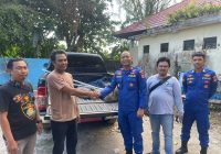 Buaya Peliharaan Warga Mantuil di Tepi Sungai Martapura Disita Petugas