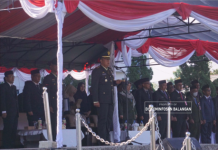 Dandim HSU-BLG Pimpin Peringatan Harlah Pancasila di Pemkab Balangan