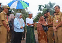 Korban Kebakaran di Jorong Mendapat Bantuan Rp30 Juta dari Pemkab Tala