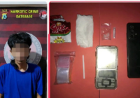 Satres Narkoba Polres Tala Obok-obok Rumah Pengedar Sabu di Desa Bukit Mulya Kintap