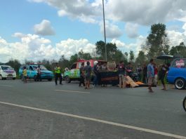 BREAKING NEWS: Pejalan Kaki Tewas Ditabrak Truk R6 di Pengayuan Landasan Ulin