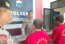 Polsek Banjarbaru Utara Sita 364 Butir Zenith dari Sopir dan Buruh
