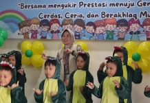 Istri Dandim 1007 Hadiri Perpisahan TK Kartika V-29 Banjarmasin, Ini Pesannya