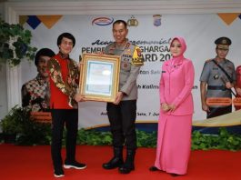 Kapolda Kalsel Raih Penghargaan Kak Seto Award 2024