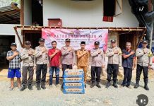 Polres Tanah Laut Beri Bantuan Benih Hingga Bibit Tanaman