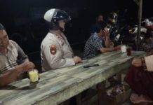 Tingkatkan Kamtibmas, Personel Polsek Banua Lawas Gelar Patroli Hingga Sambangi Warga