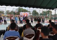 Polres Balangan Gelar Turnamen Basket 3x3 Meriahkan HUT Bhayangkara ke-78