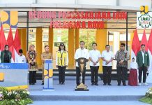 Presiden Jokowi Resmikan Pembangunan Sarpras Pendidikan di Kalteng