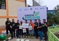 PLN UIP3B Kalimantan Bersih-Bersih Siring Sungai Besar Banjarbaru