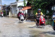Potensi Banjir Rob di Kotabaru dan Muara Sungai Barito