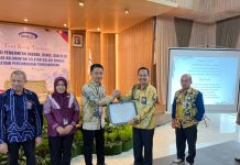 Penghargaan BPKP Kalsel untuk PAM Bandarmasih Berdasarkan Kinerja 2023
