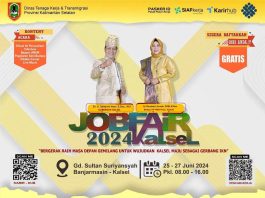 Total 3.096 Pelamar Kerja Bersaing di Job Fair Disnakertrans Kalsel