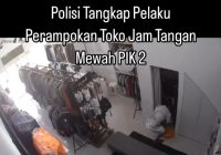 Beraksi Sendiri, Perampok Toko Jam Senilai Rp14 Miliar Dibekuk