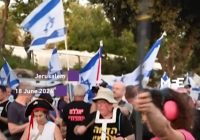 Ribuan Warga Geruduk Gedung Parlemen Knesset Menuntut Pembubaran Pemerintah Israel Imbas Perang di Gaza