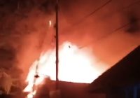 Kebakaran di Jalan RK Ilir Banjarmasin