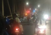 Diduga Percobaan Bunuh Diri di Jembatan Banua Anyar