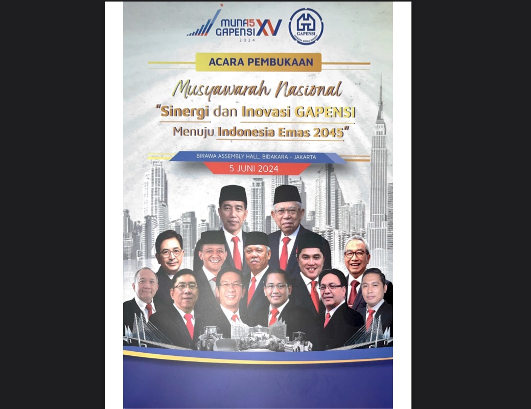 Gapensi Gelar Munas XV, Menteri PUPR Dorong Peningkatan Kinerja Industri Konstruksi