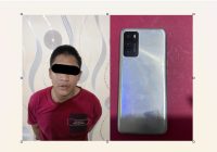 Polisi Tangkap DA, Seorang Yang Diduga Maling Ponsel