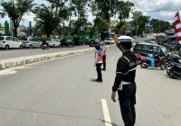 Hari Pertam Lebaran : Arus Mudik di Balangan Kondusif, Intensitas Kendaraan Meningkat di Paringin