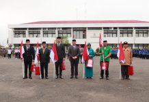 Peringati Hari Lahir Pancasila 2024, Pemkab Barito Kuala Bagikan 8.500 Bendera