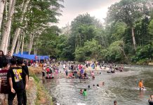 Obyek Wisata Sungai Maranting Kian diminati, Tawarkan Pemandangan Indah dan Sejuk