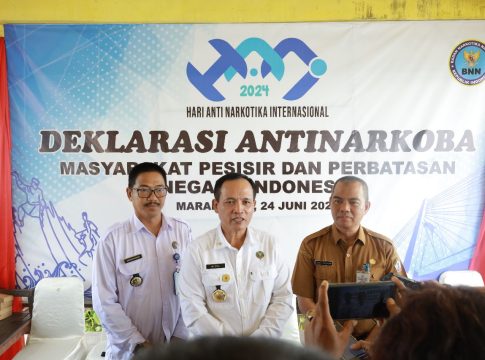 Hari Anti Narkotika Internasional, Batola Deklarasi Anti Narkoba di Wilayah Pesisir dan Perbatasan