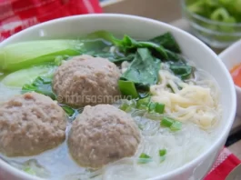 Resep Bakso Sapi Kenyal Santapan Berbahan Daging Sapi