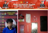 Diringkus Sat Resnarkoba Polres Tanah Laut karena Kasus Narkoba, AK Diancam Penjara dan Denda Rp10 Miliar