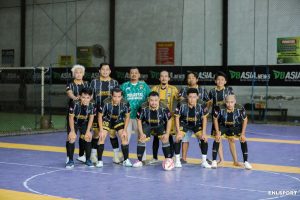 Tim Futsal Jurnalis Desk Polresta Banjarmasin berhasil raih juara 3 dalam Lomba Futsal Antar Wartawan se Kalsel Kapolda Cup HUT Bhayangkara ke 78.