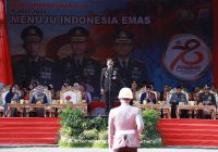 Kombes Sabana Atmojo Pimpin Upacara Hari Bhayangkara ke-78 di Balai Kota Banjarmasin